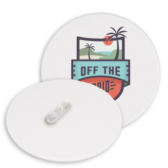 Off the grid Recycled Badge